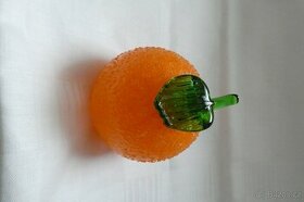 Skleněné těžítko pomeranč - 1