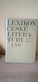 Lexikon české literatury 1- A-G 95 KČ - 1