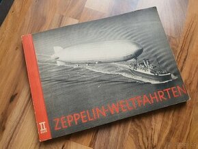 stará kniha Zeppelin-Weltfahrten II.Buch 1933