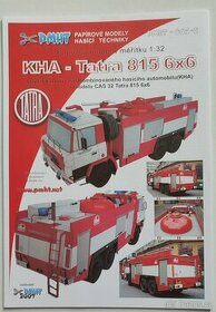 Papírový model PMHT Tatra 815 6x6 KHA