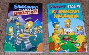 Simpsonovi komiksy a časopisy - 14 ks
