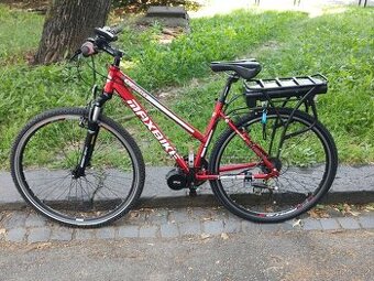 Dámské elektrokolo Maxbike vel.18" Bafang, NOVÁ BATERIE