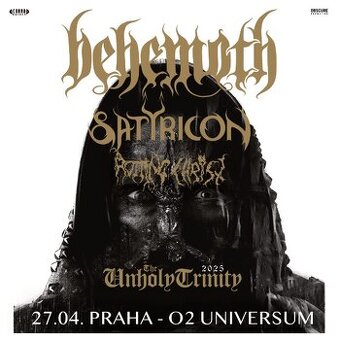 BEHEMOTH, prodám 1-4 e-tickety na Stání.
