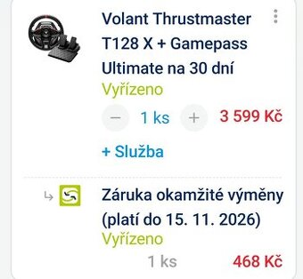 Volant THRUSTMASTER T 128X