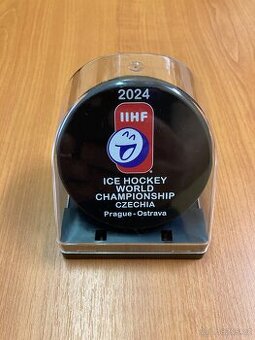 ORIGINÁL Hrací PUK Gufex MS 2024 - IIHF Official CZ Puck