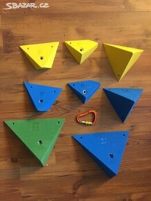 Nové lezecké chyty THEREX Brix set - 8 kusů - 1