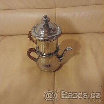 Pokovany porcelan, - 1