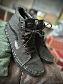 Vans Sk8-Hi - Black on black - Us 12 / eu 46