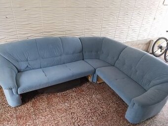 Sedácí souprava do L s funkci postele a úložný prostor