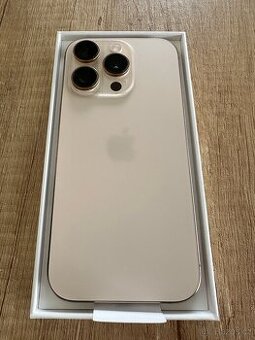 iPhone 16 Pro – 128 GB – Pouštní titan | 100% baterie
