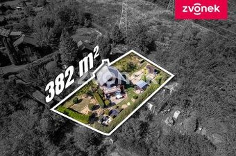 Chata s pozemkem 382m², Zlín- Prštné