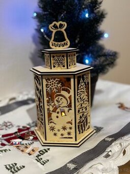 Vánoční dekorace - lucerna