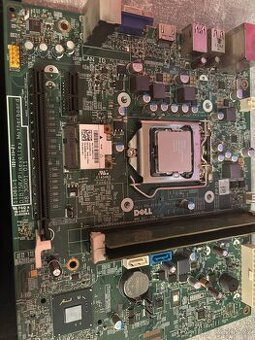 Dell MB + Intel i5 / i3 + 8 GB DDR3 + WiFi + chladič