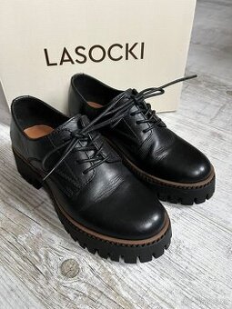 Dámské kožené polobotky Lasocki vel. 37