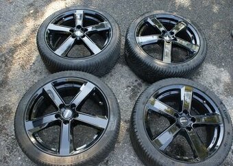 nemecka alu kola DEZENT na VW Audi Seat Skoda R18 zimni pneu