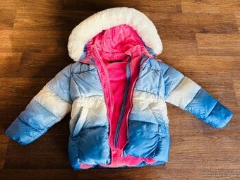 Dětská dívčí zimní bunda Snozu velikost 4roky (cca 104-110)