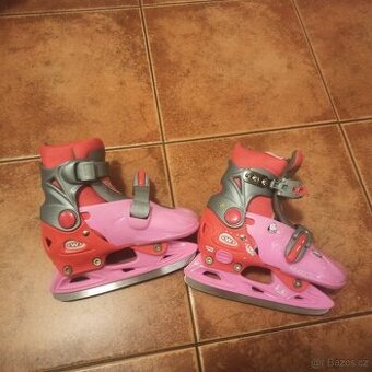 Dětské zimní brusle – vůbec nepoužívané