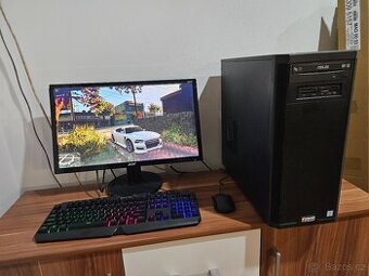 Herní pc intel g4400 ram ddr4 grafika gt730 2gb lcd 22" GTA