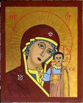 Ikona pravoslavná Panna Maria Kazaňská