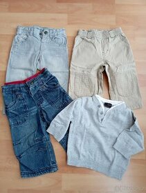 Kalhoty vel 74/80 set