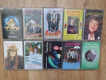 MC / kazety - country, lidová hudba...