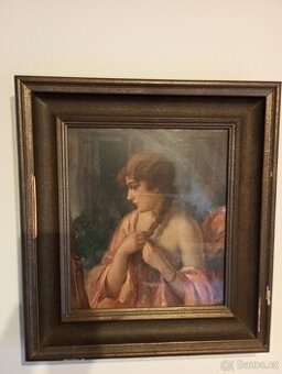 MAREČEK BOHUMIL - DÍVKA S COPEM (1884 - 1962)