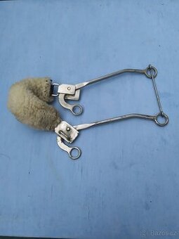 Western otěže, pákové udidlo, hackamora - 1