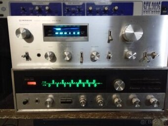 Receiver Sansui a zesilovač Pioneer