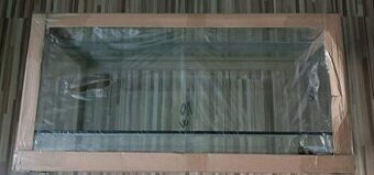 L terárium 80x40x40 nové. Vhodné pro agamy, želvy hady. Síla