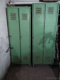 Šatní skříňky dvoudílné