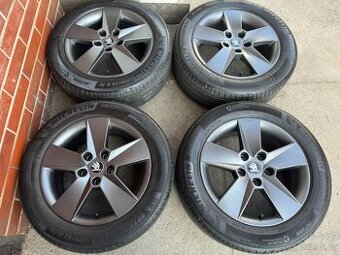 Alu 16" 5x112 škoda ILIAS Grafitte letní 80% O3, TOP