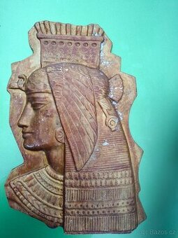 Portrét egyptské královny Kleopatry