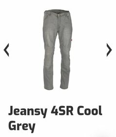 Kevlarové jeansy 4SR Cool Grey vel.54