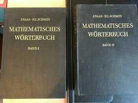 Mathematisches Wórterbuch - První i druhý díl - 1