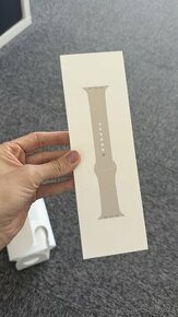 Apple Watch hvězdně bílý řemínek S/M
