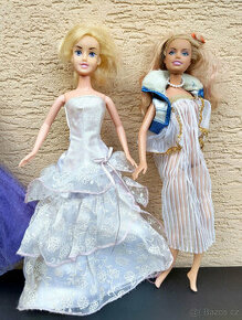 Prodám 27 velkých panenek Barbie včetně příslušenství