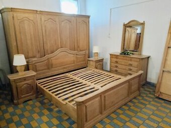 Kvalitní dubová ložnice ZAMLUVENO