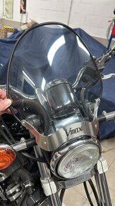 Vmax 1200 plexi štítky GIVI proti větru