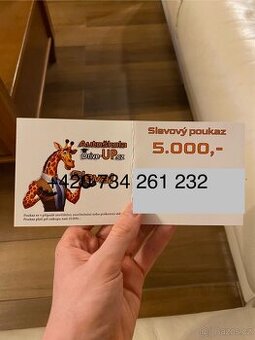 Poukaz na Autoškolu Drive-UP.cz na 5000kč
