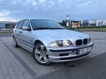 Bmw E46 320D Touring ( 100kw ) Rv.20/09/2001. Stříbrná.