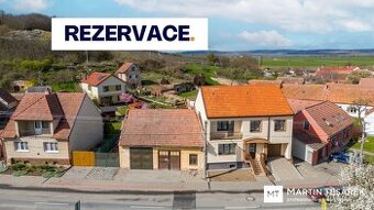 REZERVACE Rodinný dům + apartmánový dům, který vám dokáže s 