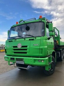 Tatra Terrno1 s hydraulickou rukou HIAB