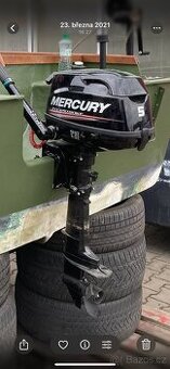 Motor Mercury 5hp krátká noha