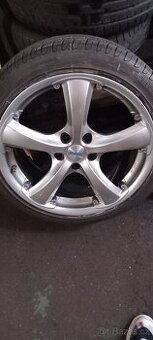 Alu kola Alutec 18  8jx18 5x112  letni pneu