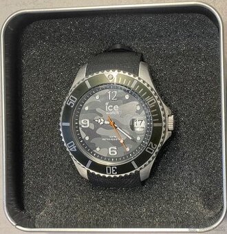 hodinky ice watch Steel black army XL (akcia)