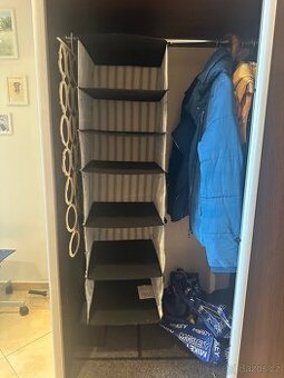 Závěsný textilní organizér IKEA MULLIG – 6 polic - 1