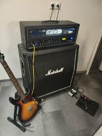 Marshall kombo ,zesilovač Bogner Line6 ,kytara - 1