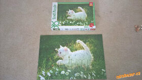 puzzle kočka
