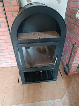 Krbová kamna s výměníkem