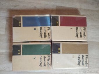 Prodám dám 4 Příruční slovníky naučné. rok 1967